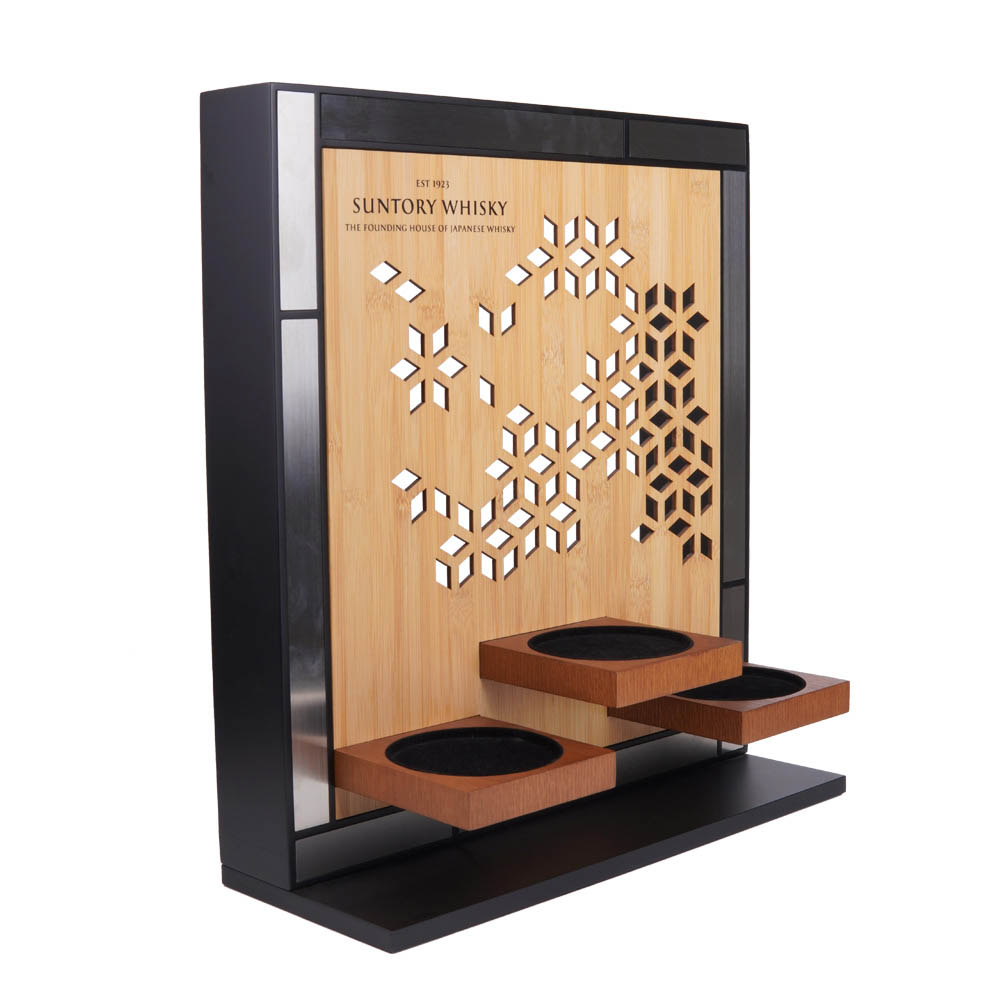 Vitrine en bois