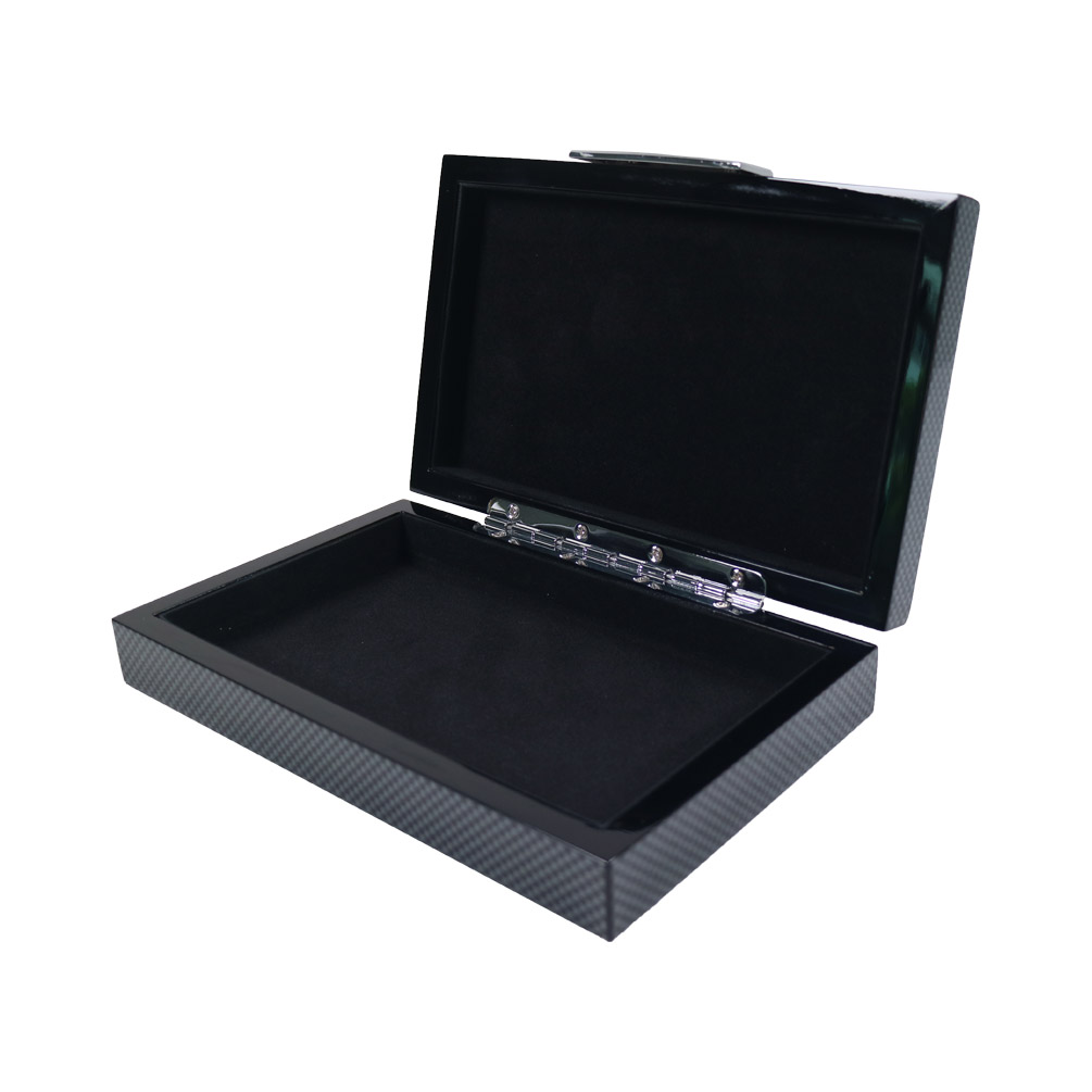 Customised Black Wooden Box