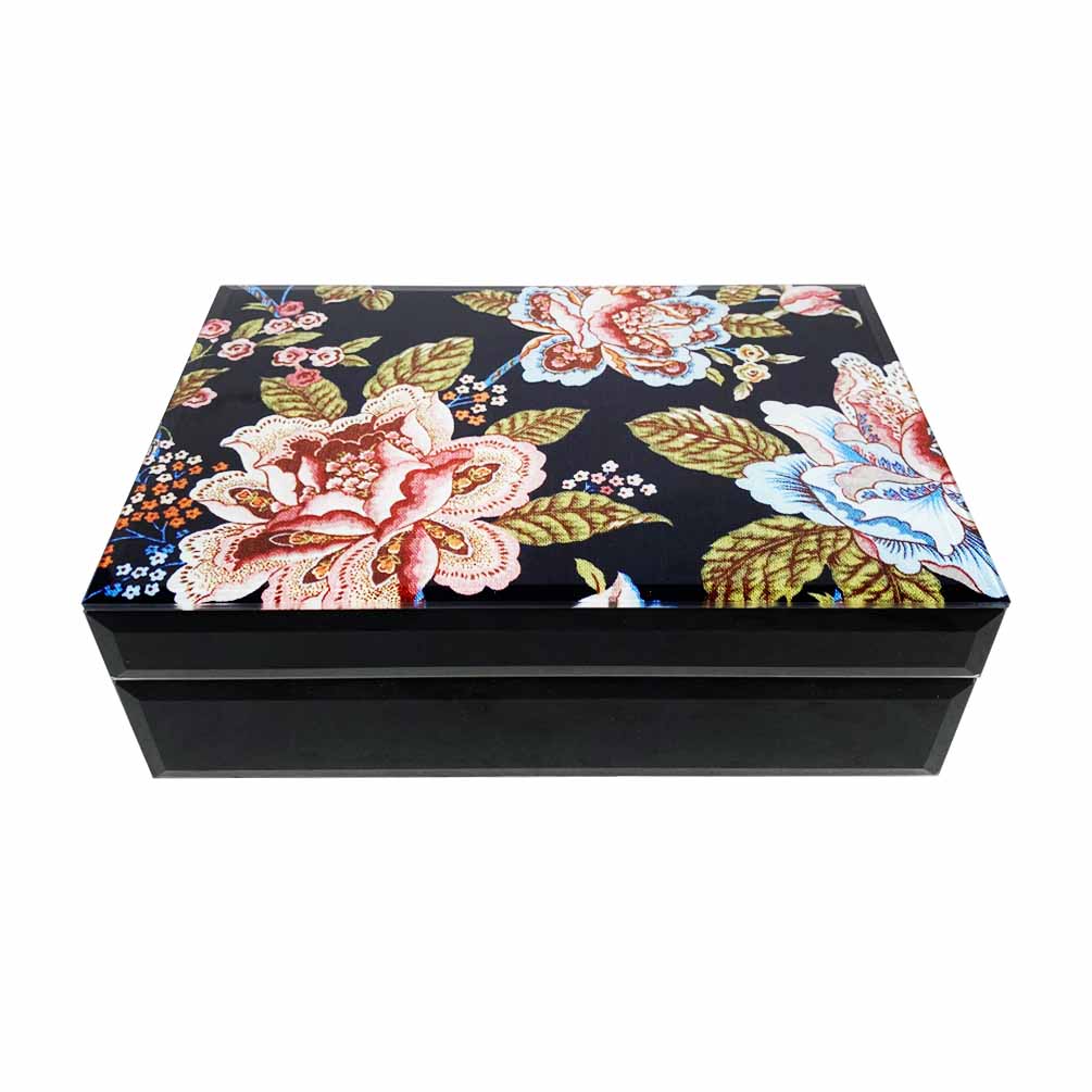 Coffret à bijoux vintage de style chinois