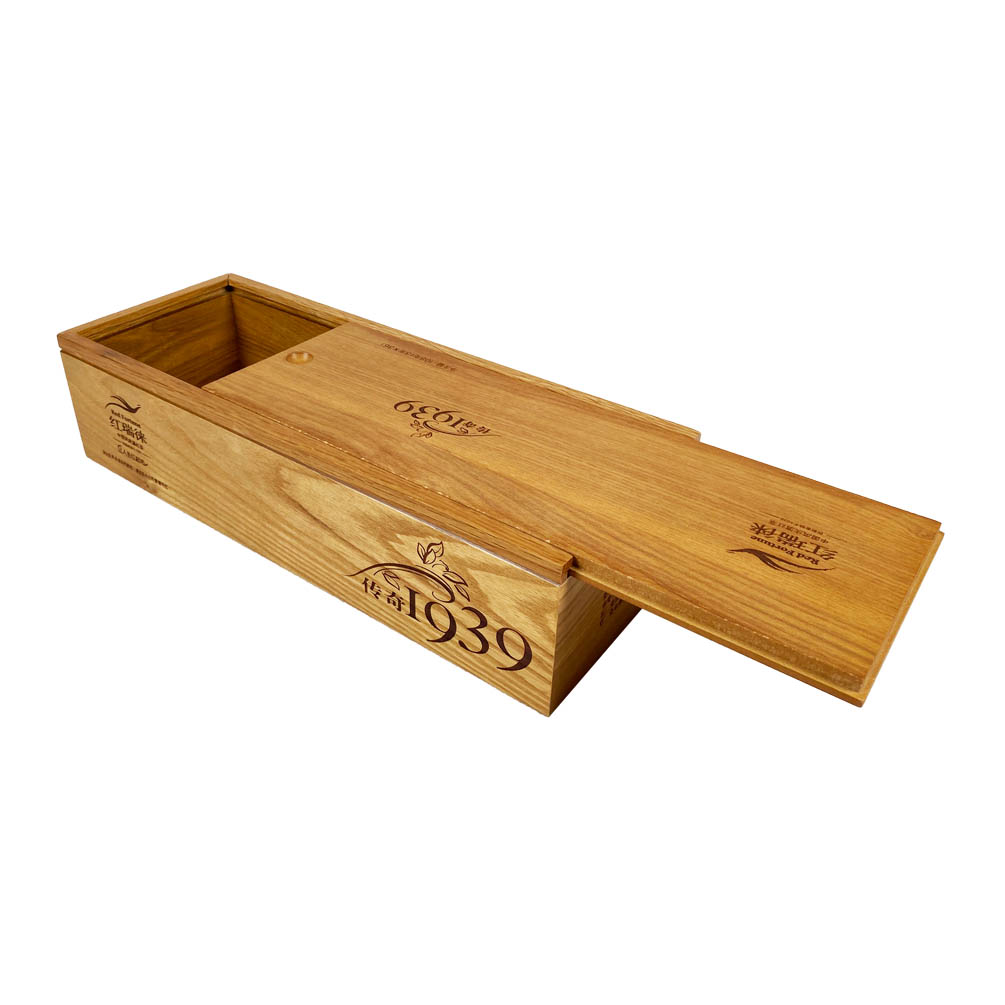 Caja de madera para té