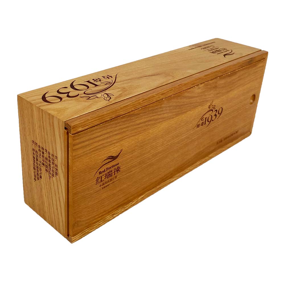 Caja de madera para té