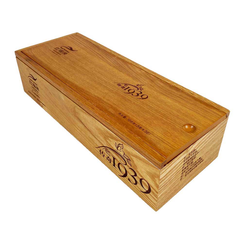 Caja de madera para té